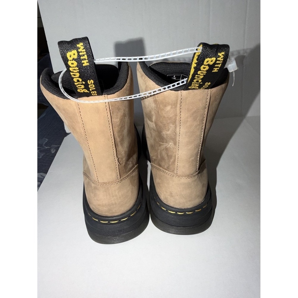 Doc Dr Marten's Crewson Casual Boot, Men's Size 5 Women's Size 6 Beige Taupe NEW - Picture 2 of 8